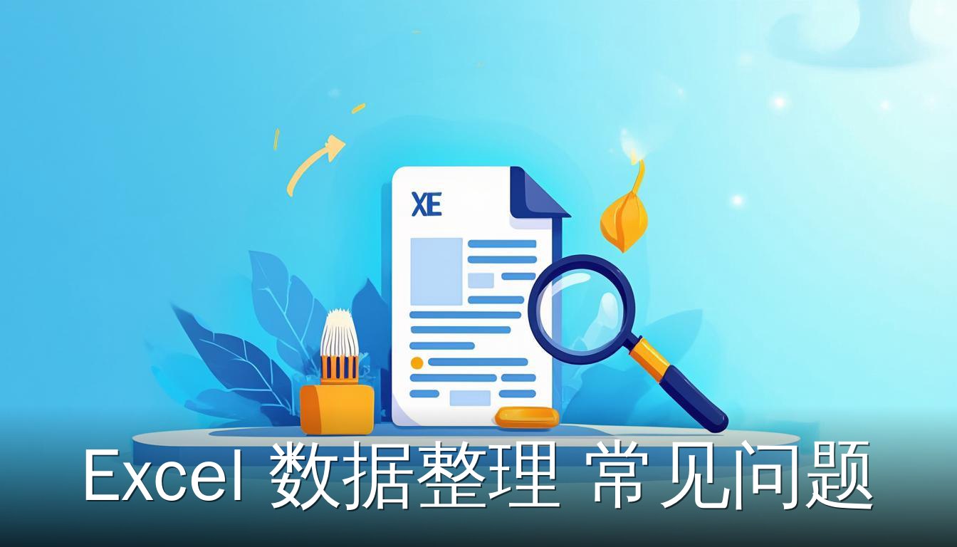 Excel数据整理常见问题，展示表格和清理工具