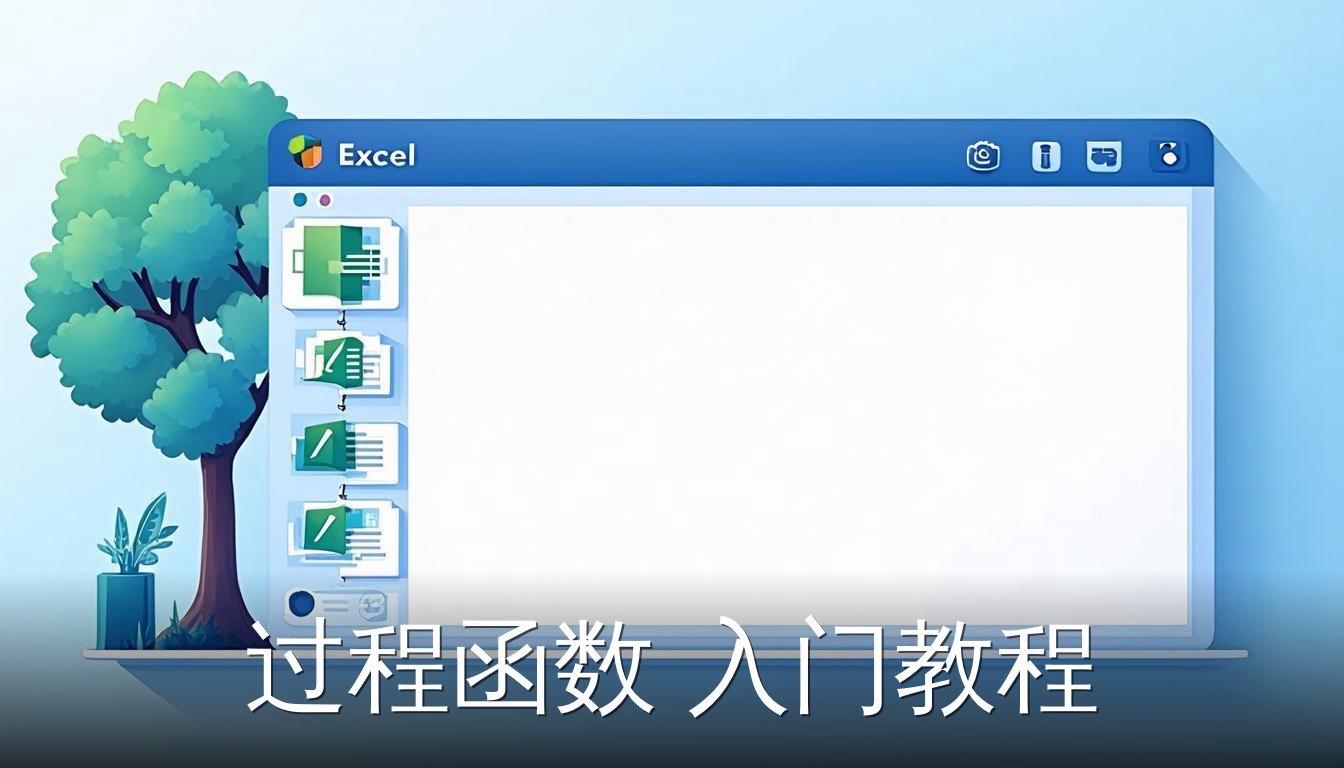 过程函数入门教程：Excel VBA编辑器中的模块和编辑区